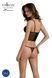 Комплект Passion KERRIA SET black, L/XL, сітка+мереживо, бюстьє та стрінги SX0491 фото 2
