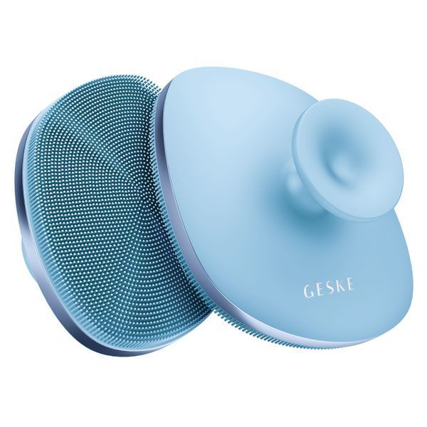 Щітка для тіла GESKE Body Brush metal 4в1 aquamarine HB0340 фото
