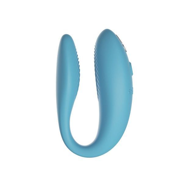 Смарт-вібратор для пар We-Vibe Sync GO Turquoise, тревел-кейс SX0528 фото