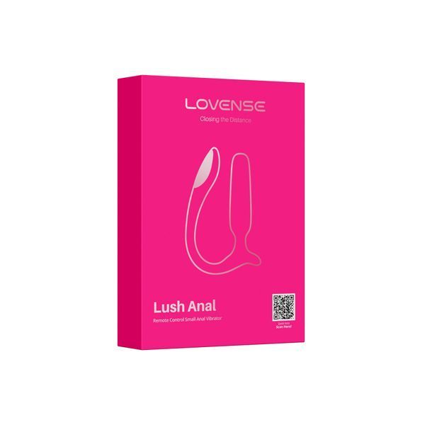 Анальна смарт-вібропробка Lovense Lush Anal, дуже потужна, LED-підсвічування SX3317 фото