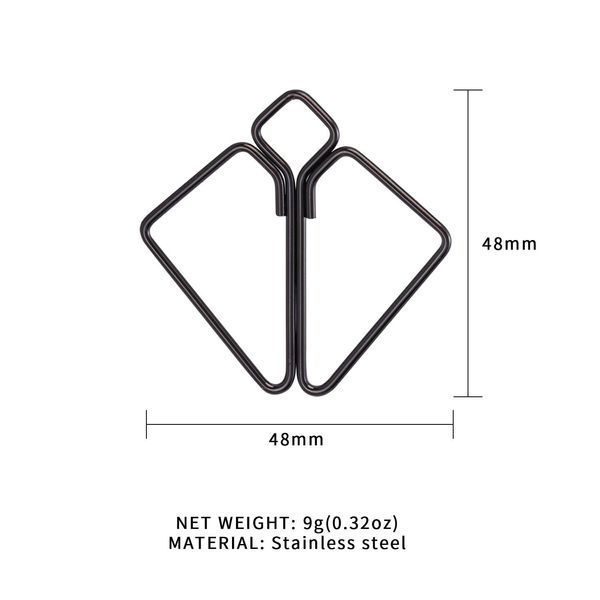 Затискачі для сосків LOCKINK Minimalism Nipple Clamps, сріблясті SX0851 фото