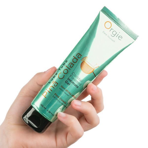 Лубрикант на водній основі Orgie Lube Tube Pina Colada, 100 мл, смак та аромат піна колади SX1515 фото