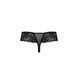 Трусики Passion Exclusive ABLA THONG S/M, black PS25302 фото 6