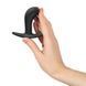 Анальна пробка Fun Factory BOOTIE S Black, діаметр 2,8 см, тонкий обмежувач SX3664 фото 2