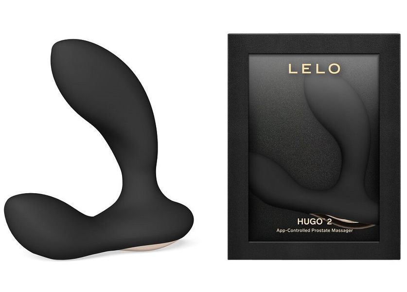 Смарт-масажер простати LELO Hugo 2 Black, 2 мотори, підвищена потужність SX0689 фото