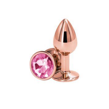 Анальна пробка NS Novelties Rear Assets - Rose Gold - Small - Pink SX4362 фото