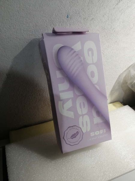 Вібратор Good Vibes Only - SOFI G-Spot Vibrator Soft Silicone - Purple (м'ята упаковка!!!) SX3075-R фото
