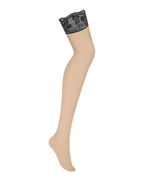 Панчохи Obsessive Nutris stockings M/L SX1176 фото