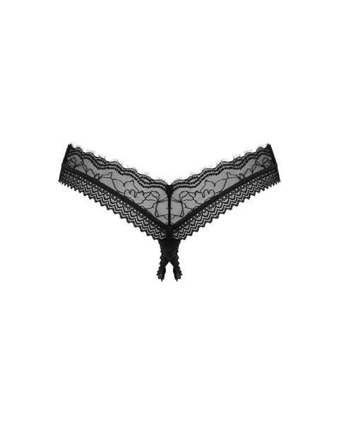 Трусики Obsessive Medilla crotchless thong M/L SO9062 фото