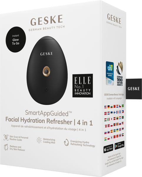 Електронний освіжувач для зволоження обличчя GESKE Facial Hydration Refresher 4в1 gray HB0163 фото