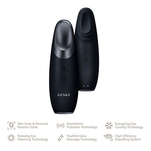 Енерджайзер для очей GESKE Warm&Cool Eye Energizer 6в1 black HB0113 фото