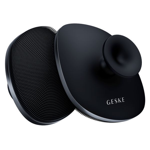 Щітка для тіла GESKE Body Brush metal 4в1 black HB0341 фото
