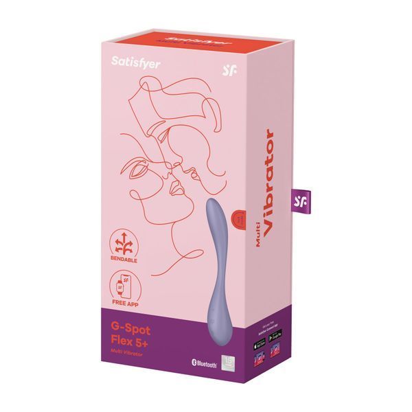 Універсальний смарт-вібратор Satisfyer G-Spot Flex 5+ Lilac SO7803 фото
