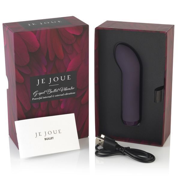 Преміум вібратор Je Joue - G-Spot Bullet Vibrator Purple з глибокою вібрацією SO3041 фото