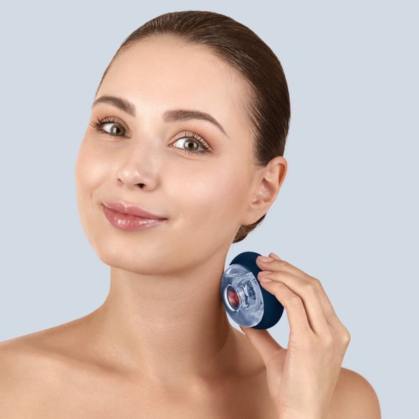 Масажер для обличчя та тіла GESKE Sonic Cool&Warm Face and Body Massager 9в1 midnight HB0279 фото