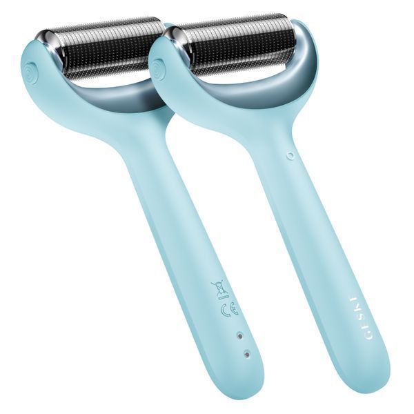 Ролик для голкової мезотерапії обличчя та тіла GESKE MicroNeedle Face&Body Roller 9в1 turquoise HB0213 фото