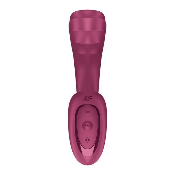 Вагінально-кліторальний вібратор Satisfyer G for Goddess 3 Wine Red, 2 мотори SX3831 фото