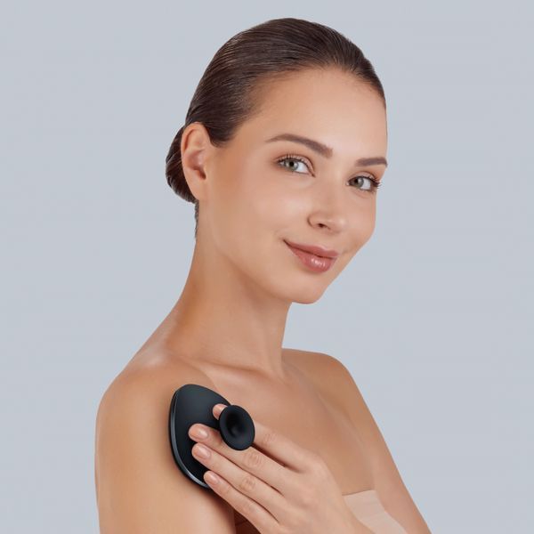 Щітка для тіла GESKE Body Brush metal 4в1 black HB0341 фото