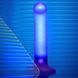 Дилдо, що світиться Strap-On-Me Glow-LED Dildo Purple - M SX2851 фото 7