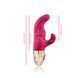 Вібратор-кролик Mystim Hop Hop Bob Fuchsia, потужний мотор, 8 режимів SO8137 фото 5