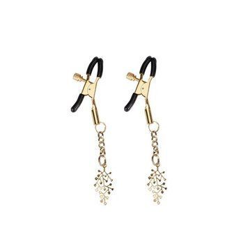 Затискачі для сосків Liebe Seele Rose Tree Nipple Clamps Gold SX1690 фото