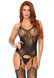 Еротичний бодістокінг Leg Avenue Jacquard net Black, імітація панчіх, відкритий доступ, one size SO7903 фото 1