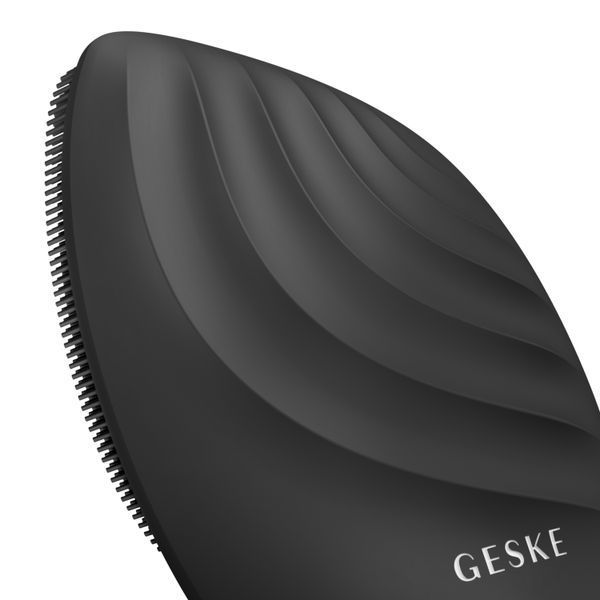 Електронна ультразвукова щітка для обличчя GESKE Sonic Facial Brush 5в1 gray HB0064 фото