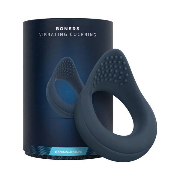Ерекційне кільце Boners Vibrating Cock Ring with Perineum Stimulation SX3072 фото