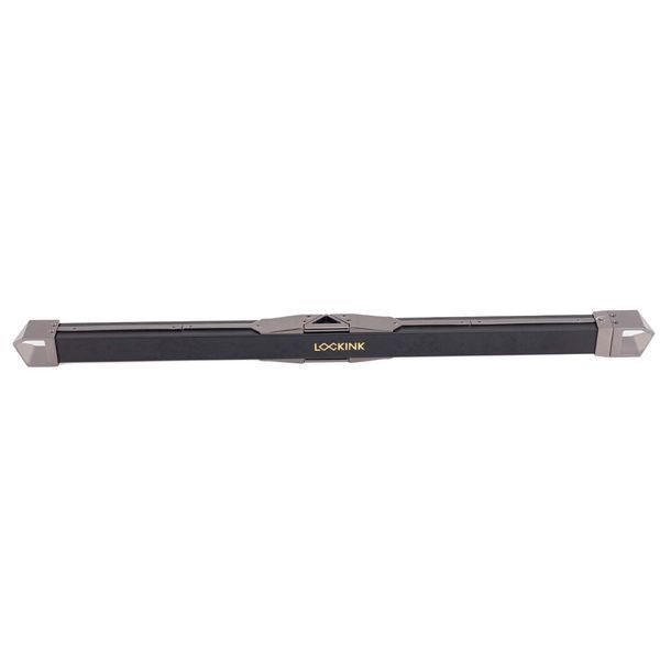 Фіксатор-розпірка LOCKINK Adjustable Spreader Bar Set, чорний, шкіряний, ремені для шиї, рук/ніг SX0853 фото