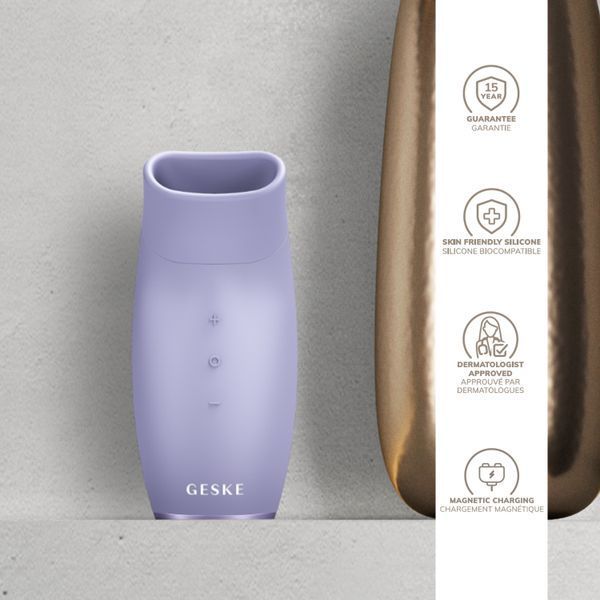 Пристрій для збільшення об'єму губ GESKE Lip Volumizer&Booster 6в1 purple HB0413 фото