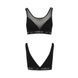 Топ з прозорою вставкою Passion PS002 TOP M, black SO4200 фото 5
