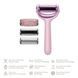 Ролер для голкової мезотерапії обличчя та тіла GESKE MicroNeedle Face&Body Roller 9в1 pink HB0214 фото 2