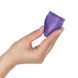 Менструальна чаша Fun Factory FUN CUP SIZE B Black Currant, багаторазова, діаметр 4,3 см, об&rsquo;єм 30 мл SX3675 фото 4