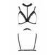 Бюстгальтер-стрепи з чокером Passion Exclusive SHELLY BRA S/M, black PS27902 фото 5