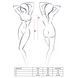 Костюм медсестри Passion AKKIE SET L/XL, white, сорочка, трусики, шапочка EL10201 фото 2
