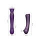 Смартвібратор 3в1 Zalo &mdash; Queen Set Twilight Purple, пульсівна перлина та вакуум, кристал Swarovski SO6664 фото 3