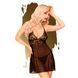 Мінісукня з мереживним ліфом та стрінгами Penthouse - Bedtime Story Black S/M SO5234 фото 1