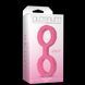 Наручники з силікону Doc Johnson The Cuffs Small - Pink, добре тягнуться, для рук і для ніг SO1966 фото 2
