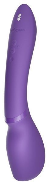 Смарт-вібромасажер We-Vibe Wand 2 Purple, дуже потужний, функція Smart Silence SX2150 фото