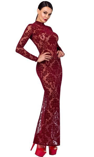 Сукня Noir Handmade F383 Kink Royal gown/long dress XL SX4156 фото