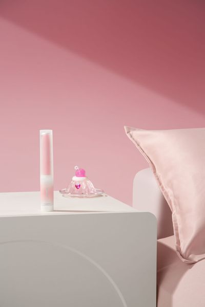 Ліпстик-вібратор KISSTOY Pop Cherry, 7 режимів, 2 мотори, гнучкий, підігрівання SX4413 фото