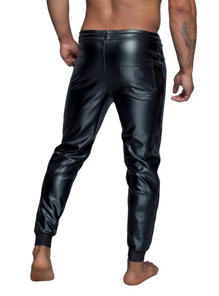 Чоловічі трегінси Noir Handmade H063 Powerwetlook treggings, 3XL, мокрий ефект SX0120 фото