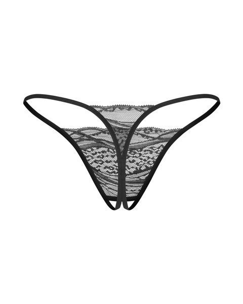 Набір трусиків з доступом Obsessive Bianca 2-pack crotchless thong S/M SX3555 фото