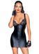 Сукня з мокрим ефектом Noir Handmade F254 Powerwetlook mini-dress, M SX0166 фото 1