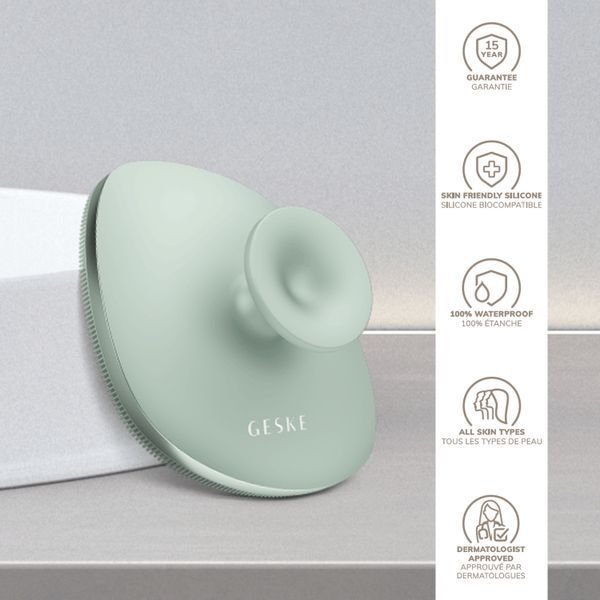 Щітка для тіла GESKE Body Brush metal 4в1 green HB0343 фото