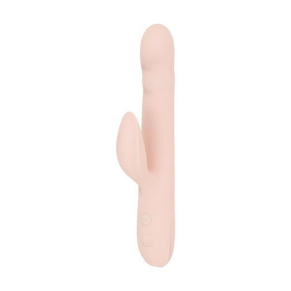 Вібратор-кролик Good Vibes Only - SHAI Thrusting Vibrator Soft Silicone - Pink SX3073 фото