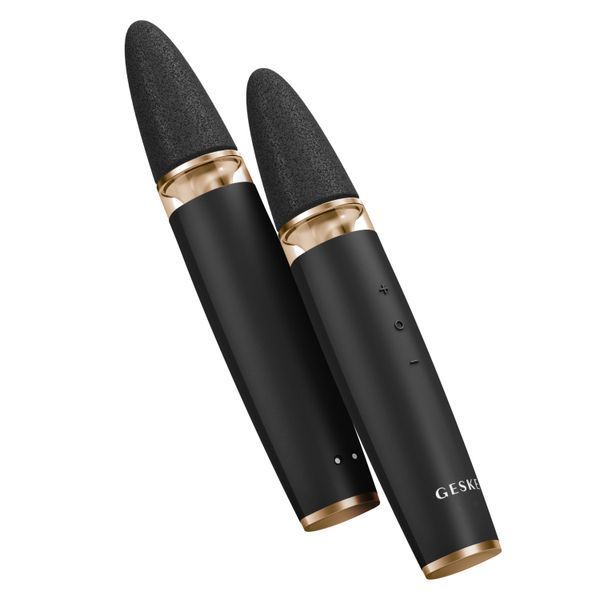 Шліфувальна пилка для стоп з додатковими насадками GESKE Electric Pumice Foot Smoothing Multi-Pen 8в1 gray HB0529 фото