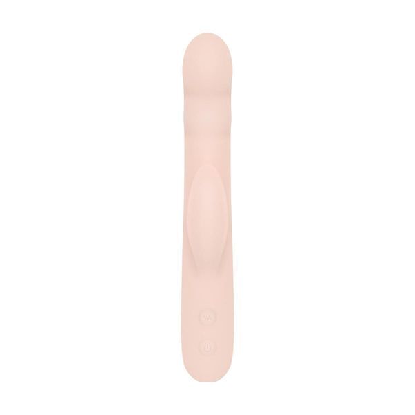 Вібратор-кролик Good Vibes Only - SHAI Thrusting Vibrator Soft Silicone - Pink SX3073 фото