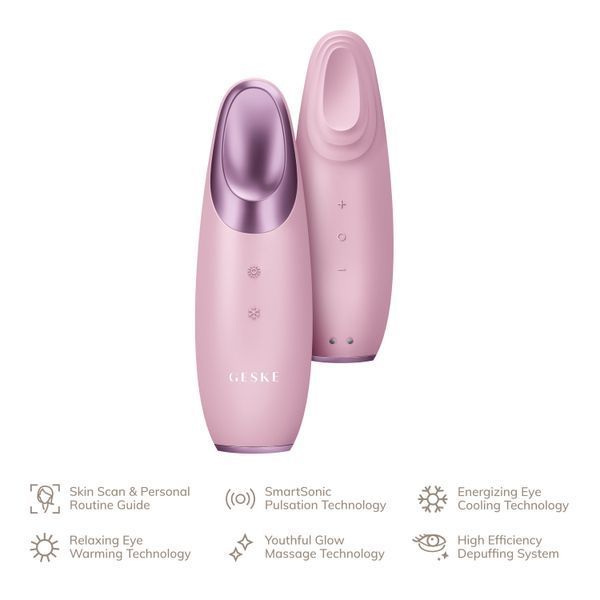 Енерджайзер для очей GESKE Warm&Cool Eye Energizer 6в1 pink HB0115 фото