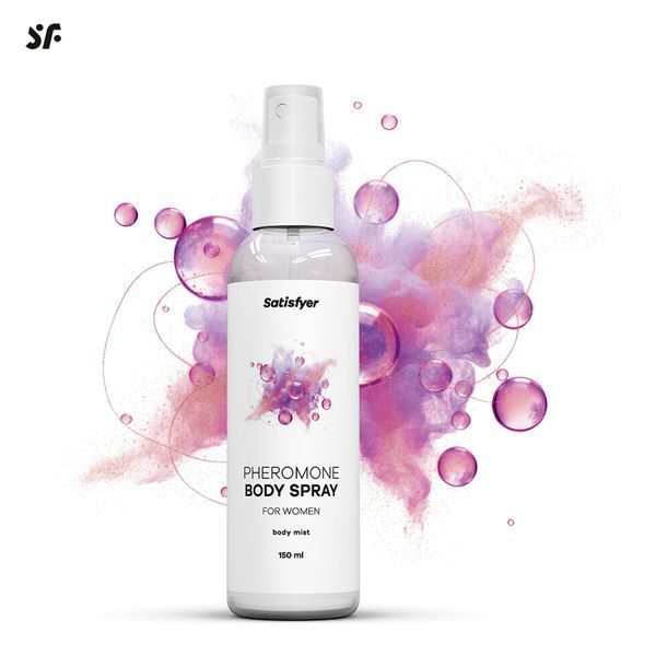 Спрей для тіла з феромонами Satisfyer Pheromones Body Spray For Women 150 мл SX5156 фото